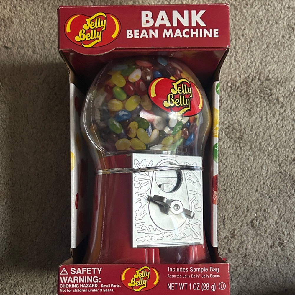 Jelly Belly Red Bank Bean Machine